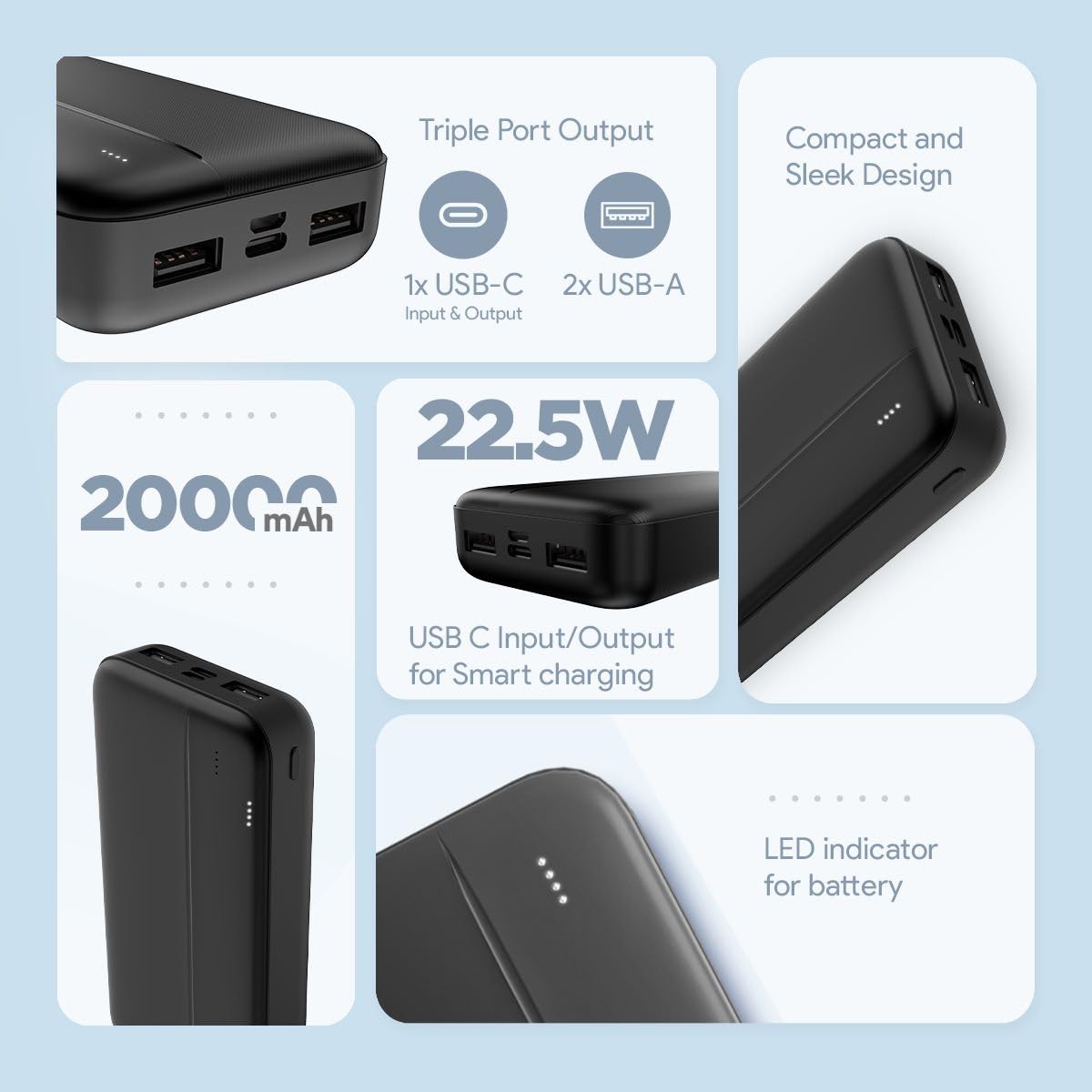 FLiX(Beetel) UltraCharge 20,000mAh QCPD Power Bank 7